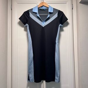 J. Lindeberg Lana TX Jacquard Dress Golf Sporty Active Mini Preppy Size Small